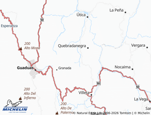Carte MICHELIN La Esperanza - ViaMichelin