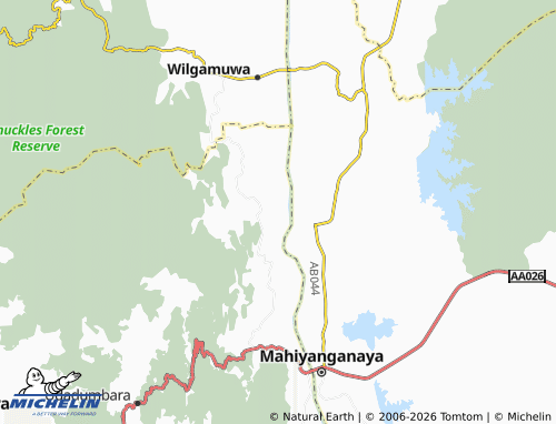 Mappa MICHELIN Kindigoda South - ViaMichelin