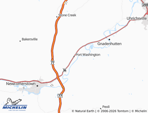 Mappa MICHELIN Port Washington - ViaMichelin