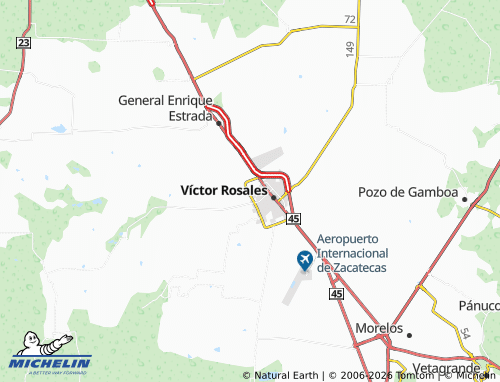 Mapa MICHELIN Solidaridad 2 - ViaMichelin
