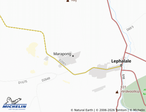Kaart MICHELIN Marapong - ViaMichelin