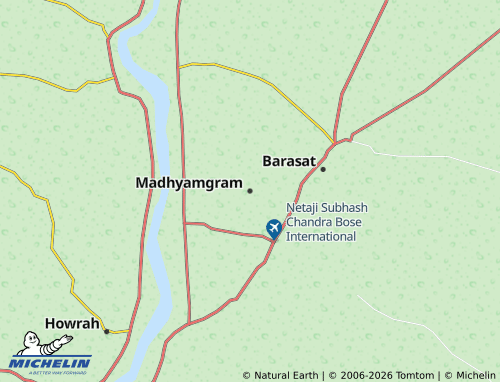 Carte MICHELIN Madhyamgram - ViaMichelin