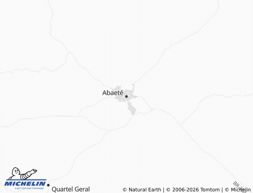 MICHELIN Abaeté map - ViaMichelin