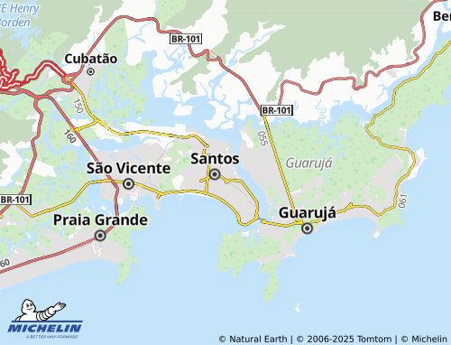 MICHELIN Macuco map - ViaMichelin