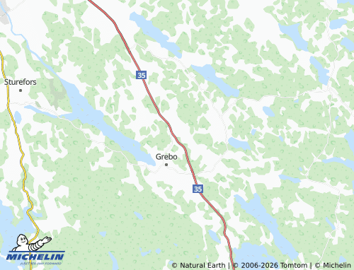Mapa MICHELIN Björksätter - ViaMichelin