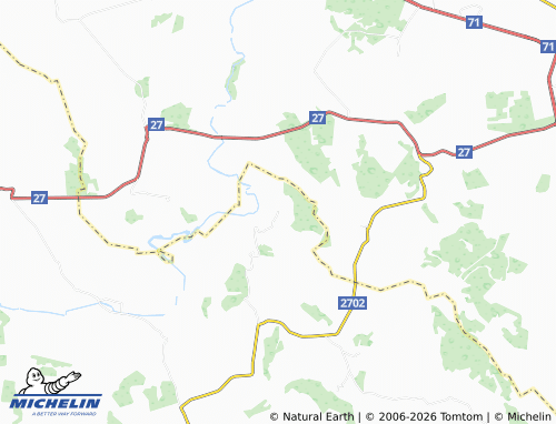 MICHELIN-Landkarte Strahil - ViaMichelin