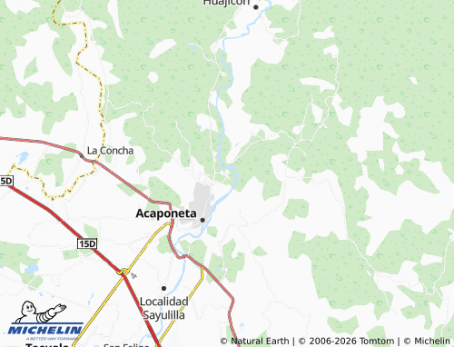 Mapa MICHELIN El Recodo - ViaMichelin