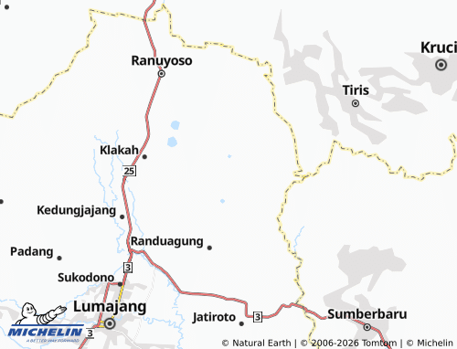 MICHELIN-Landkarte Salak - ViaMichelin