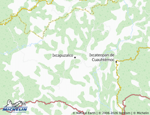 MICHELIN-Landkarte Ixcapuzalco - ViaMichelin