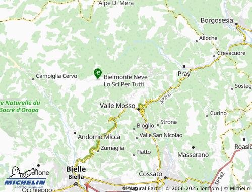 MICHELIN-Landkarte Canova - ViaMichelin