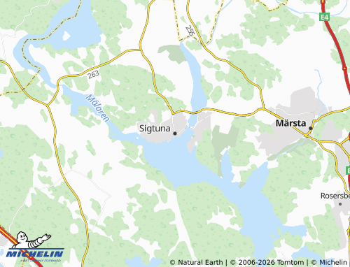 Mappa MICHELIN Sigtuna - ViaMichelin