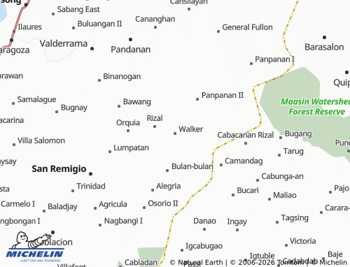 MICHELIN Walker map - ViaMichelin
