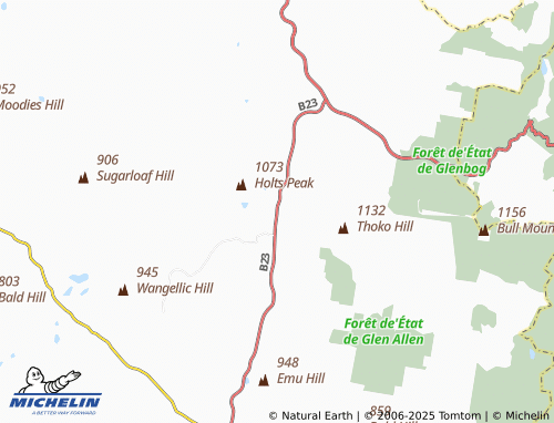 MICHELIN Holts Flat map - ViaMichelin