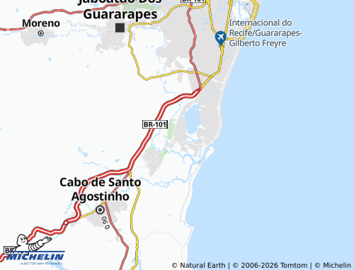 Mappa MICHELIN Prazeres - ViaMichelin