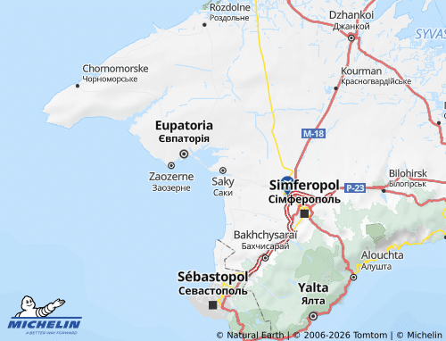 MICHELIN Saky map - ViaMichelin