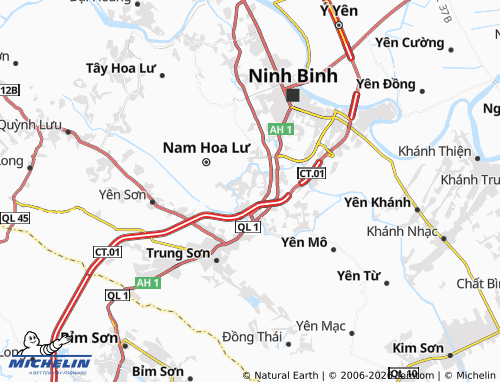 Mapa MICHELIN Ninh Vân - ViaMichelin
