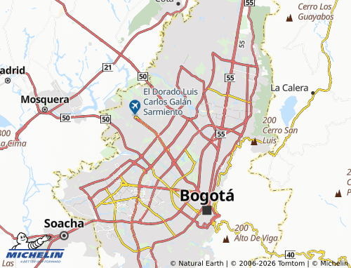 Carte MICHELIN El Real - ViaMichelin
