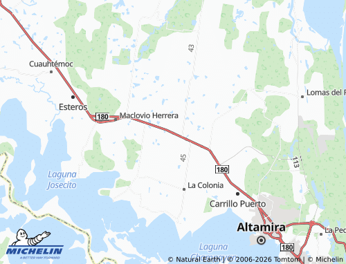 Mappa MICHELIN Benito Juárez Localidad - ViaMichelin