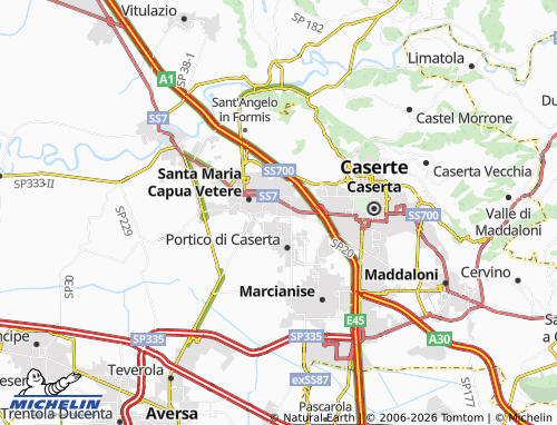 Mapa MICHELIN Curti - ViaMichelin