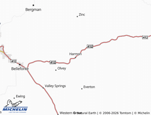 Mapa MICHELIN Harmon - ViaMichelin