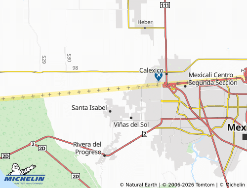 MICHELIN El Colonial map - ViaMichelin