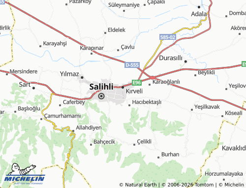 MICHELIN Yörük map - ViaMichelin