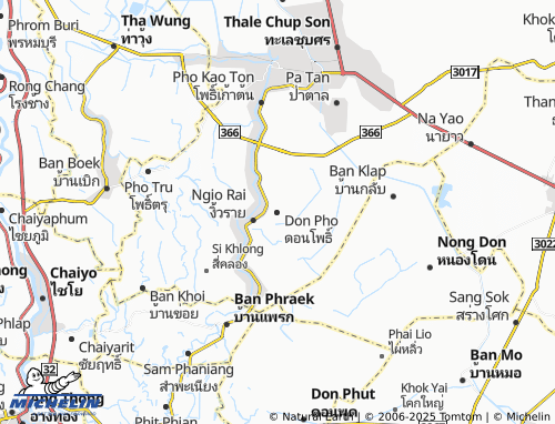 Carte MICHELIN Don Pho - ViaMichelin