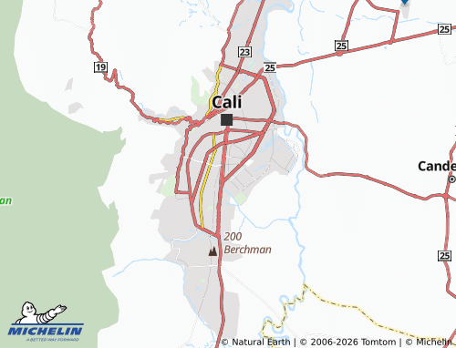 Carte MICHELIN Villa del Sur - ViaMichelin
