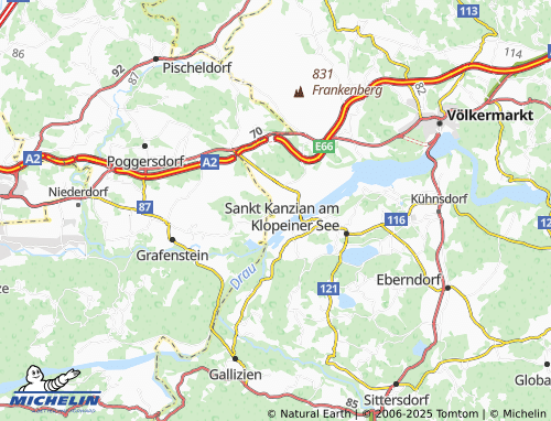 Mapa MICHELIN Lassein - ViaMichelin