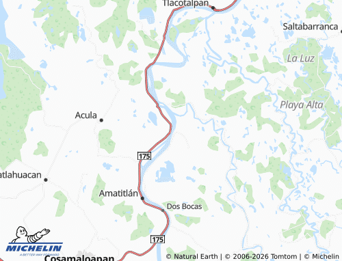 Mappa MICHELIN Rancho Nuevo - ViaMichelin