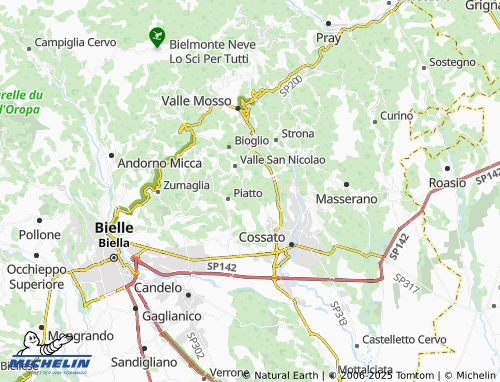 MICHELIN-Landkarte Gallotto - ViaMichelin