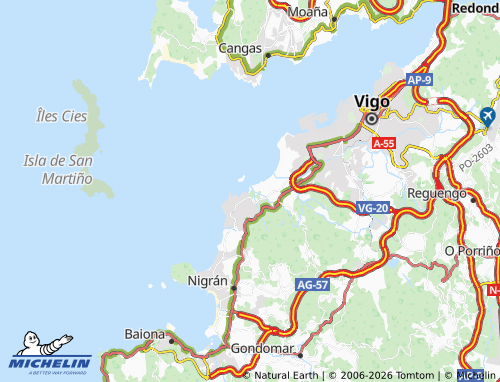 MICHELIN Canido map - ViaMichelin
