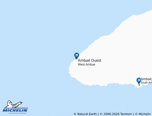 Mappa MICHELIN West Ambae - ViaMichelin