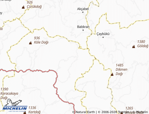 Mappa MICHELIN Çömlektepe - ViaMichelin