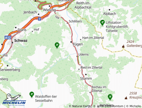 MICHELIN Kleinboden map - ViaMichelin