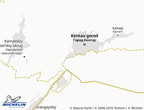 MICHELIN Burgem map - ViaMichelin
