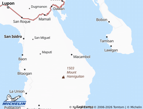 MICHELIN Macambol map - ViaMichelin