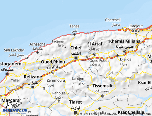 Kaart MICHELIN al-Shilf - ViaMichelin