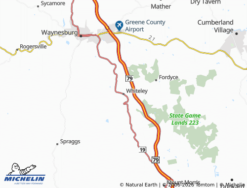 Carte MICHELIN Whiteley - ViaMichelin