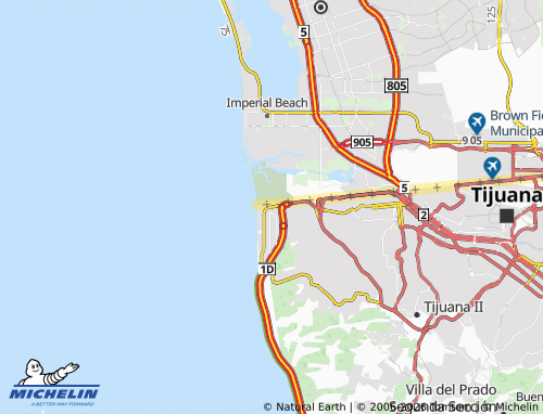 Mapa MICHELIN Sección Terrazas - ViaMichelin