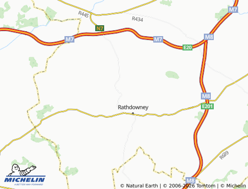 Carte MICHELIN Donaghmore - ViaMichelin