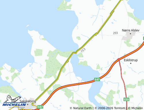 Kaart MICHELIN Guldborg - ViaMichelin