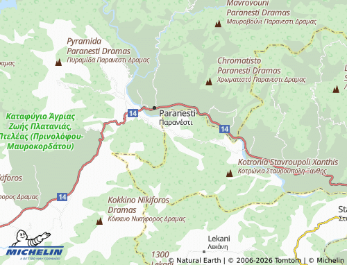 Carte MICHELIN Chalepi - ViaMichelin