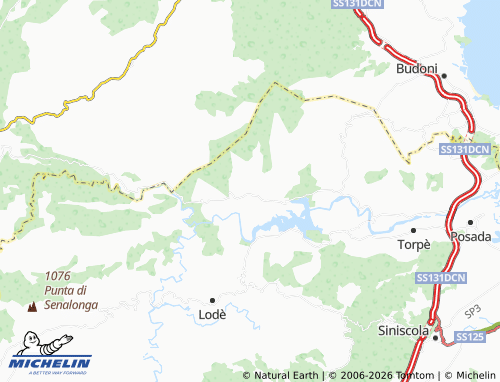 MICHELIN Concas map - ViaMichelin