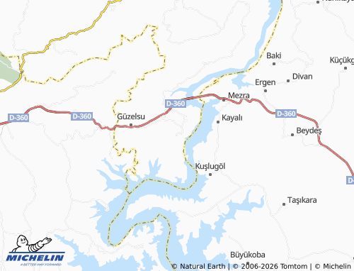 MICHELIN-Landkarte Beşgöze - ViaMichelin
