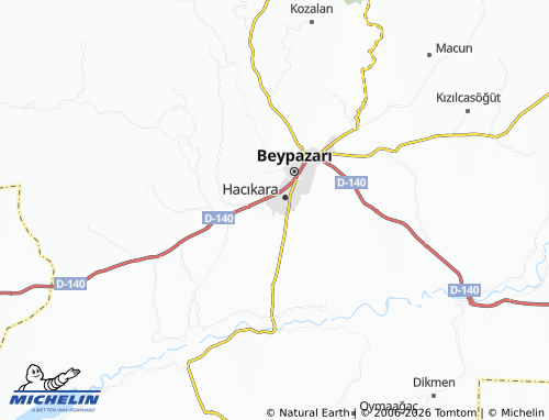 MICHELIN Başağaç map - ViaMichelin