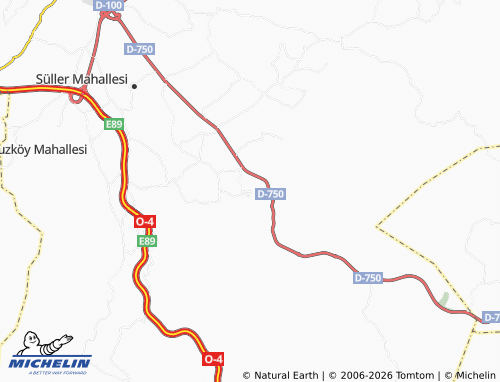 Kaart MICHELIN Bünüş - ViaMichelin