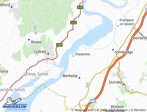 MICHELIN Sharpness map - ViaMichelin