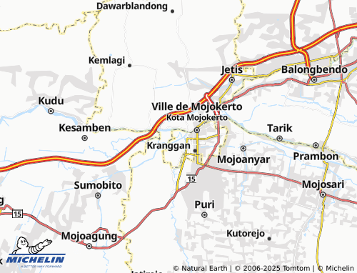 Carte MICHELIN Pulorejo - ViaMichelin