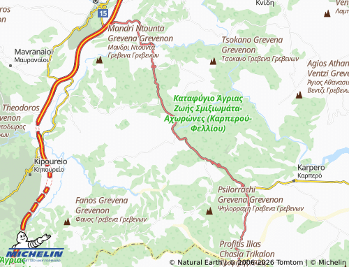 Carte MICHELIN Agioi Theodoroi - ViaMichelin